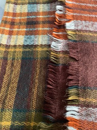 Bufanda tonos cálidos