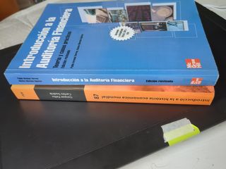 2 Libros ADE, Auditoria Financiera y Economia Mund