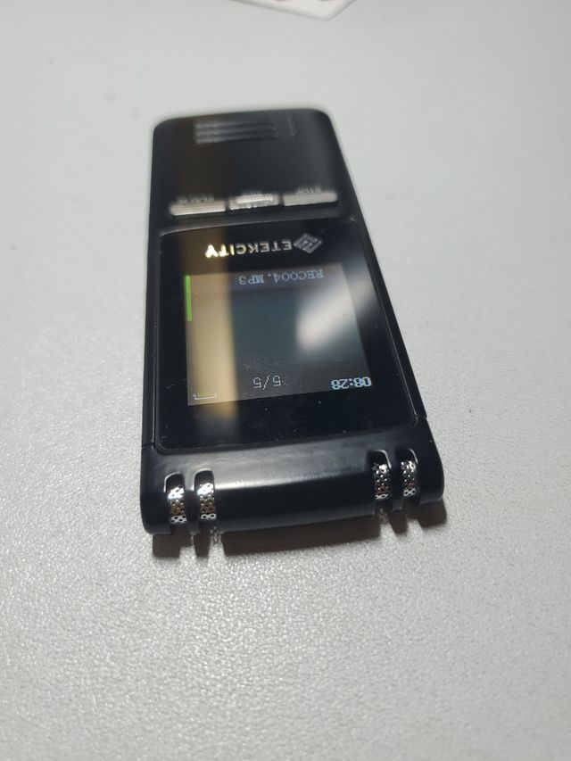 Registratore vocale Etekcity 8 GB 560 ore