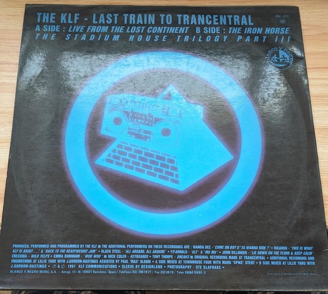 Disco vinilo. The KLF