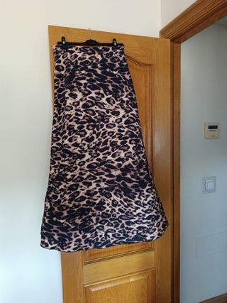 Falda larga talla L