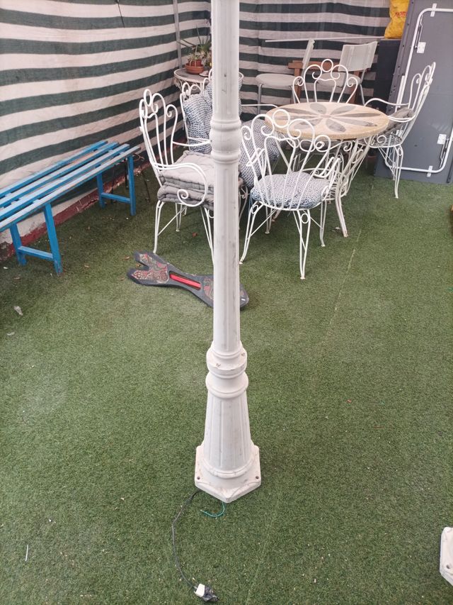 Farolas de aluminio,30 euros cada una