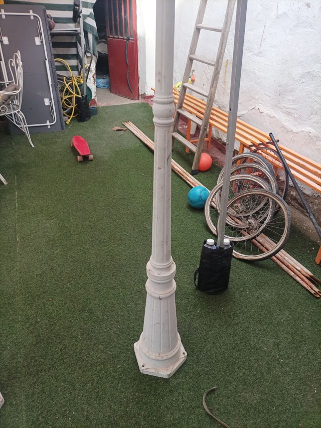 Farolas de aluminio,30 euros cada una