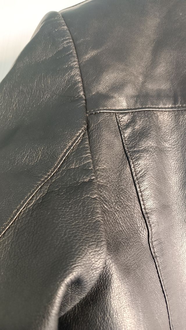 Giacca in pelle manifattura artigianale