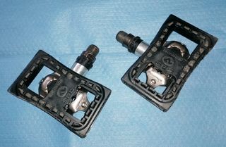 Pedales Shimano M520 con plataforma 