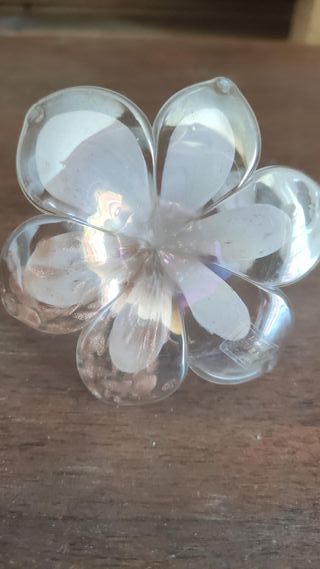 Fiore in vetro di Murano