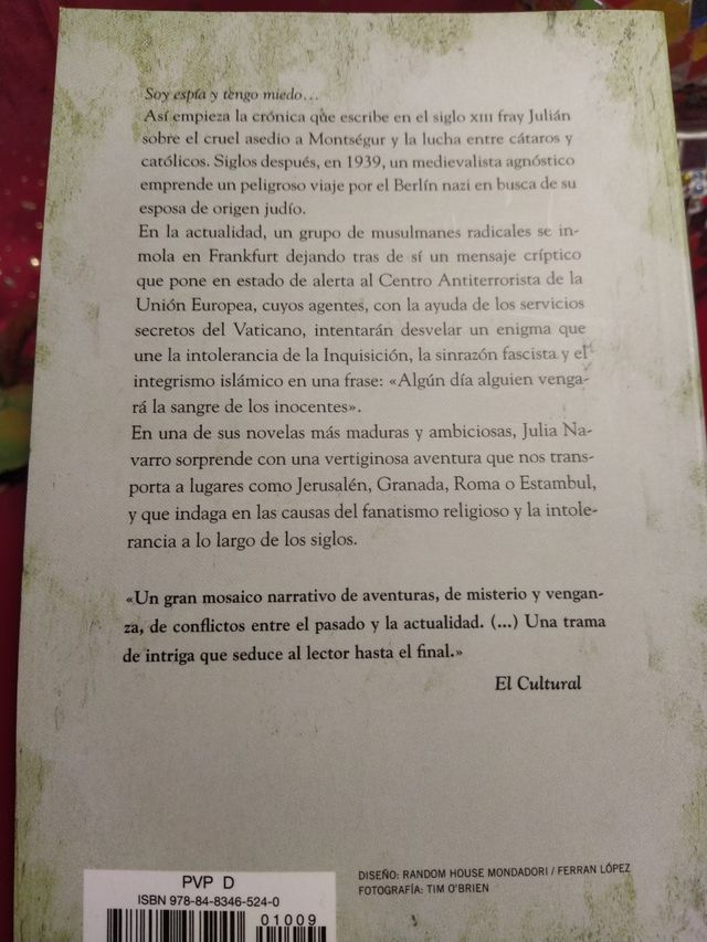 BEST Seller de Julia Navarro