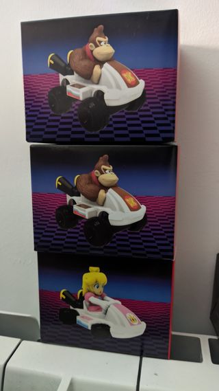 Cambio coches mario kart mc donalds