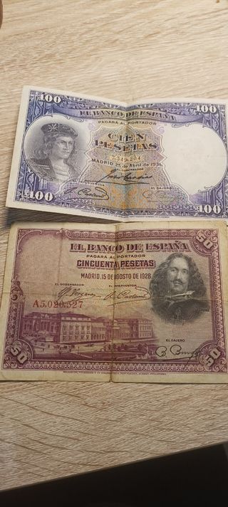 Billetes españa