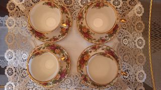 Juego Tazas Royal Albert porcelana inglesa
