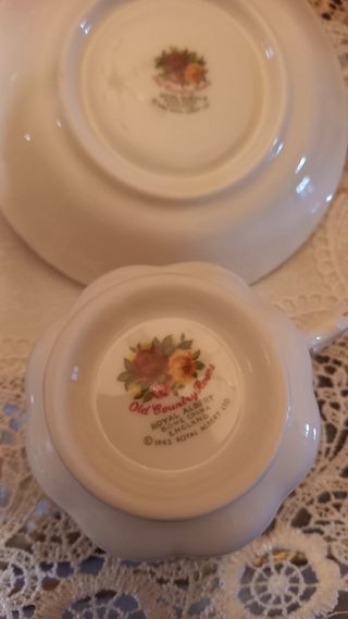 Juego Tazas Royal Albert porcelana inglesa