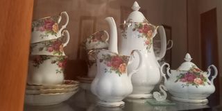 Juego Tazas Royal Albert porcelana inglesa