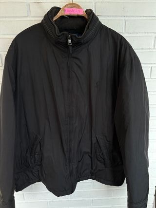 Cazadora negra con forro RALPH LAUREN talla XL