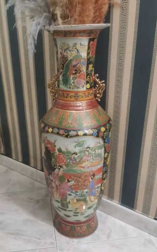 Antico Vaso Cinese porcellana vintage Cina anfora