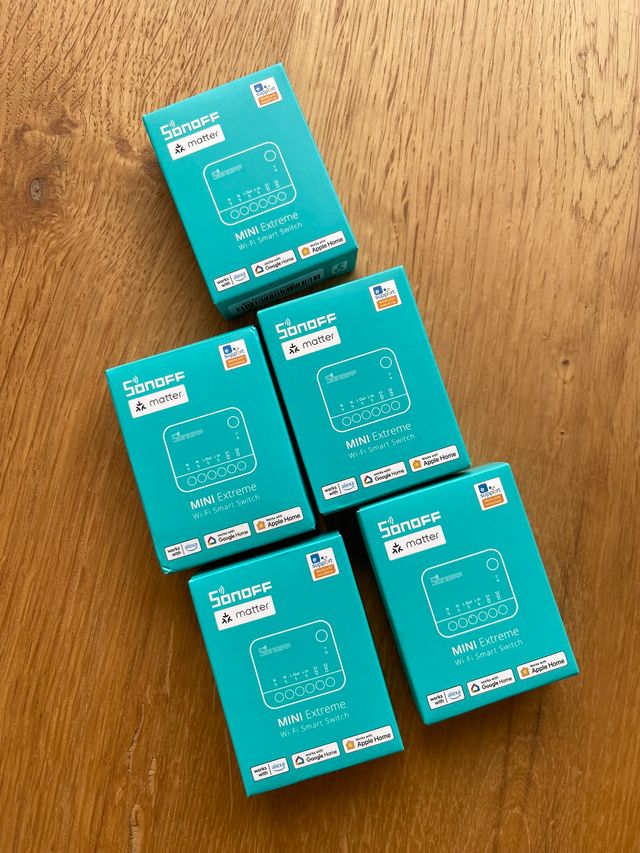 Sonoff MINIR4M Extreme Matter - Pack 5 un.