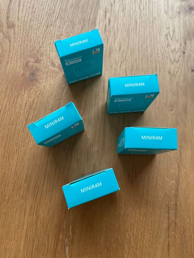 Sonoff MINIR4M Extreme Matter - Pack 5 un.