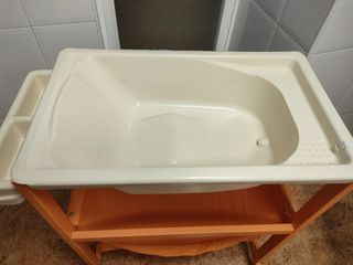 Cambiador bañera bebé 