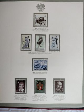 Sellos colección sin estrenar. Austria
