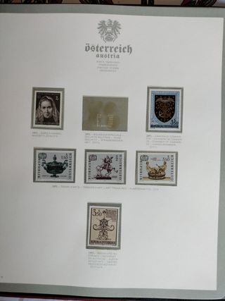 Sellos colección sin estrenar. Austria
