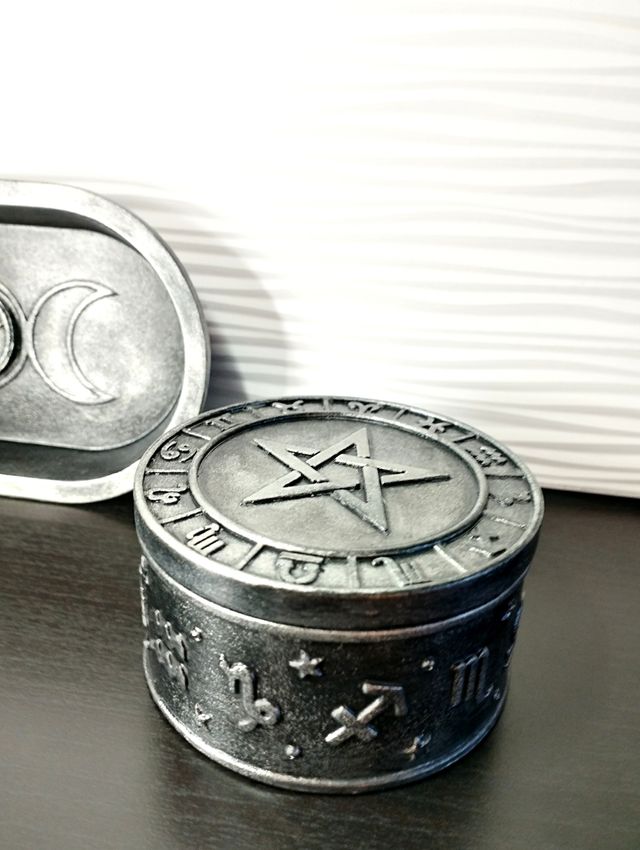 Set Vassoio + scatola simboli astri