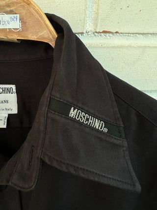 VINTAGE camisa negra MOSCHINO JEANS talla L