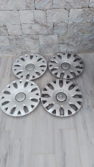 Ruedas completas de sxara picasso 4+1 y tapacubos