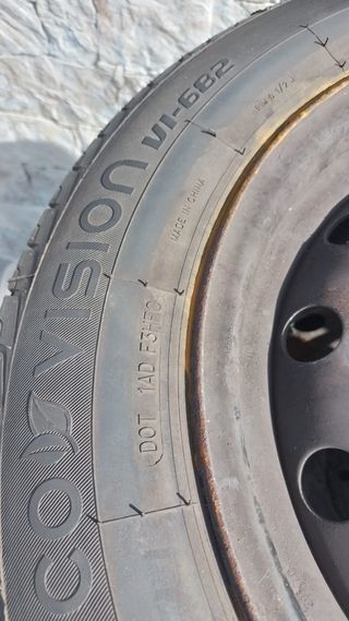 Ruedas completas de sxara picasso 4+1 y tapacubos