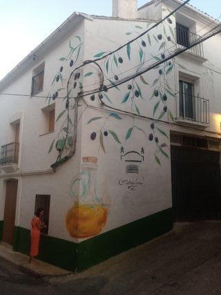 Rotulo empapelado iluminación led GRAFITI deco art