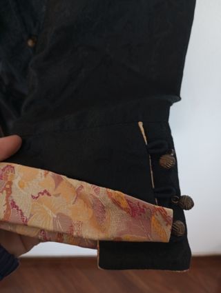 CHAQUETA CHINA NEGRA T.XL