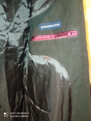 Abrigo Massimo Dutti 3/4 hombre