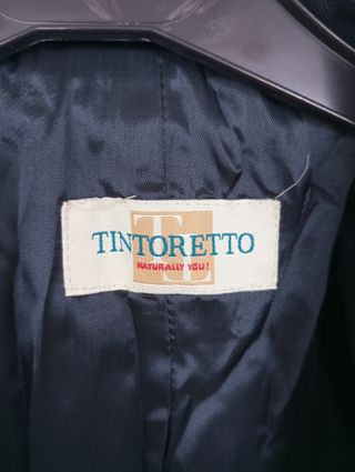 AMERICANA DE MUJER TINTORETTO AZUL MARINO T.42