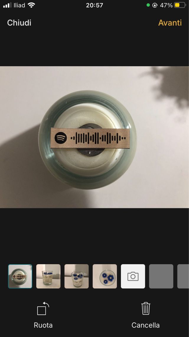 Candela profumata Late Night Talking Harry Styles