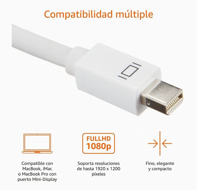 Adaptador de Mini DisplayPort a HDMI (SIN ABRIR)