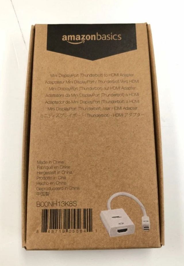 Adaptador de Mini DisplayPort a HDMI (SIN ABRIR)