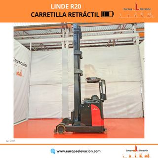 CARRETILLA RETRACTIL LINDE 2000 KG
