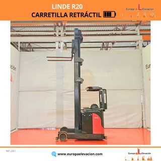 CARRETILLA RETRACTIL LINDE 2000 KG