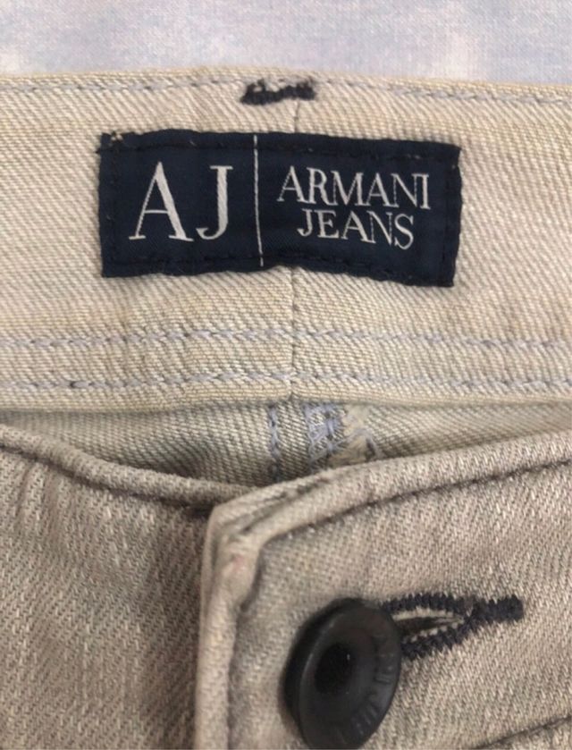Pantalón Armani vaquero gris T.38/40 aprox