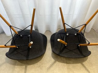 Silla tapizada Eames
