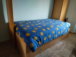 Dormitorio Cama puente