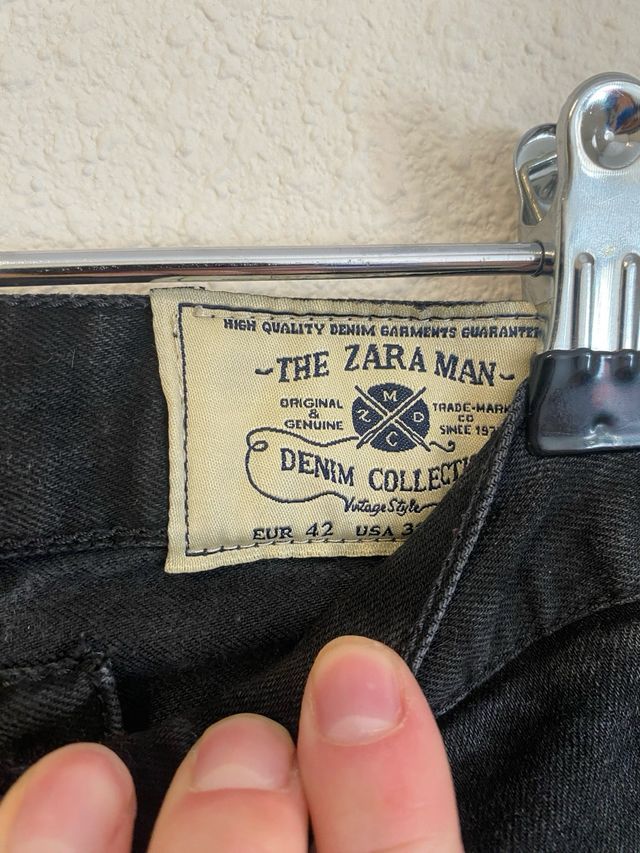 Pantalón vaquero hombre zara