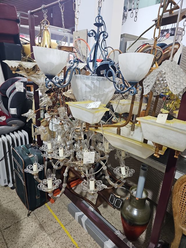 Lote de lámparas de casi todo tipo la pieza a 5€