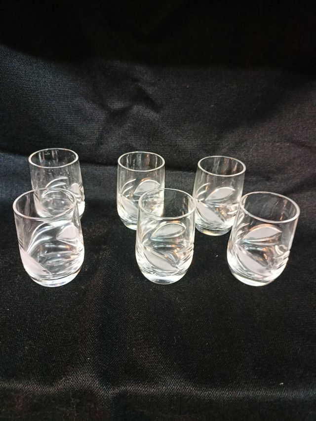 Juego de Chupitos de Cristal.