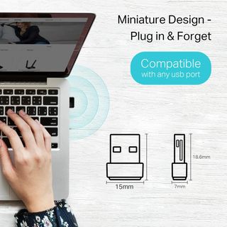 TP-Link Archer T2U Nano AC600 Adaptador Wi-Fi