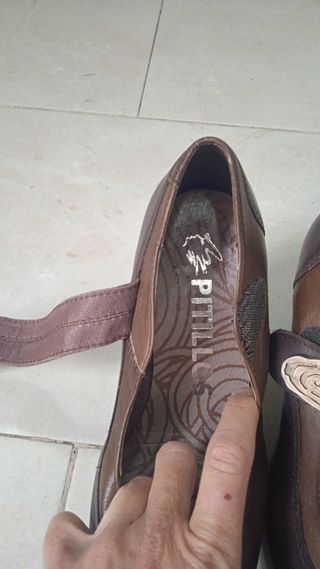 Zapato pitillos talla 38. Nuevo