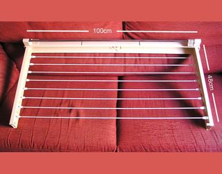 Tendedero de ropa plegable para interior casa