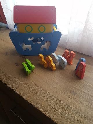 Arca de Noel de madera