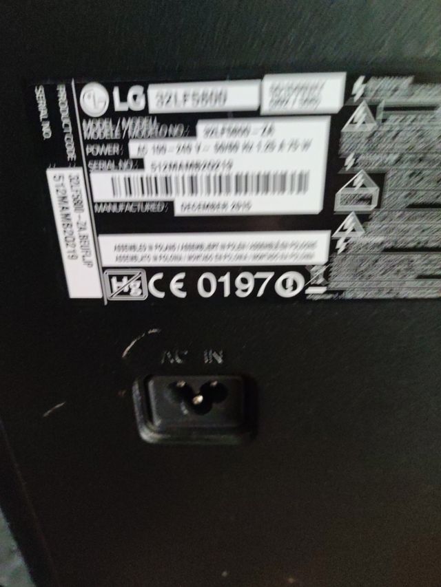 TV LG 32 5800 Samart