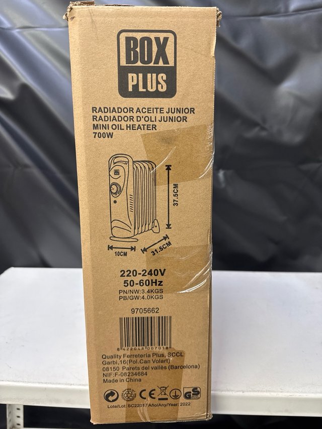 Radiador de aceite de 7 elementos 700W