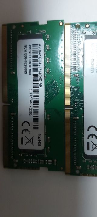 RAM DDR 4 DE 4 GB VARIAS MARCAS