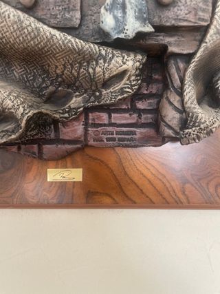 Cuadros de arte romera 1993 de madera y resina